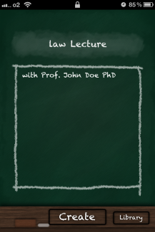 lecture recorder app